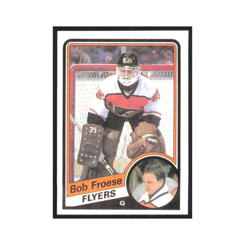 1984 Topps Bob Froese Philadelphia Flyers #117