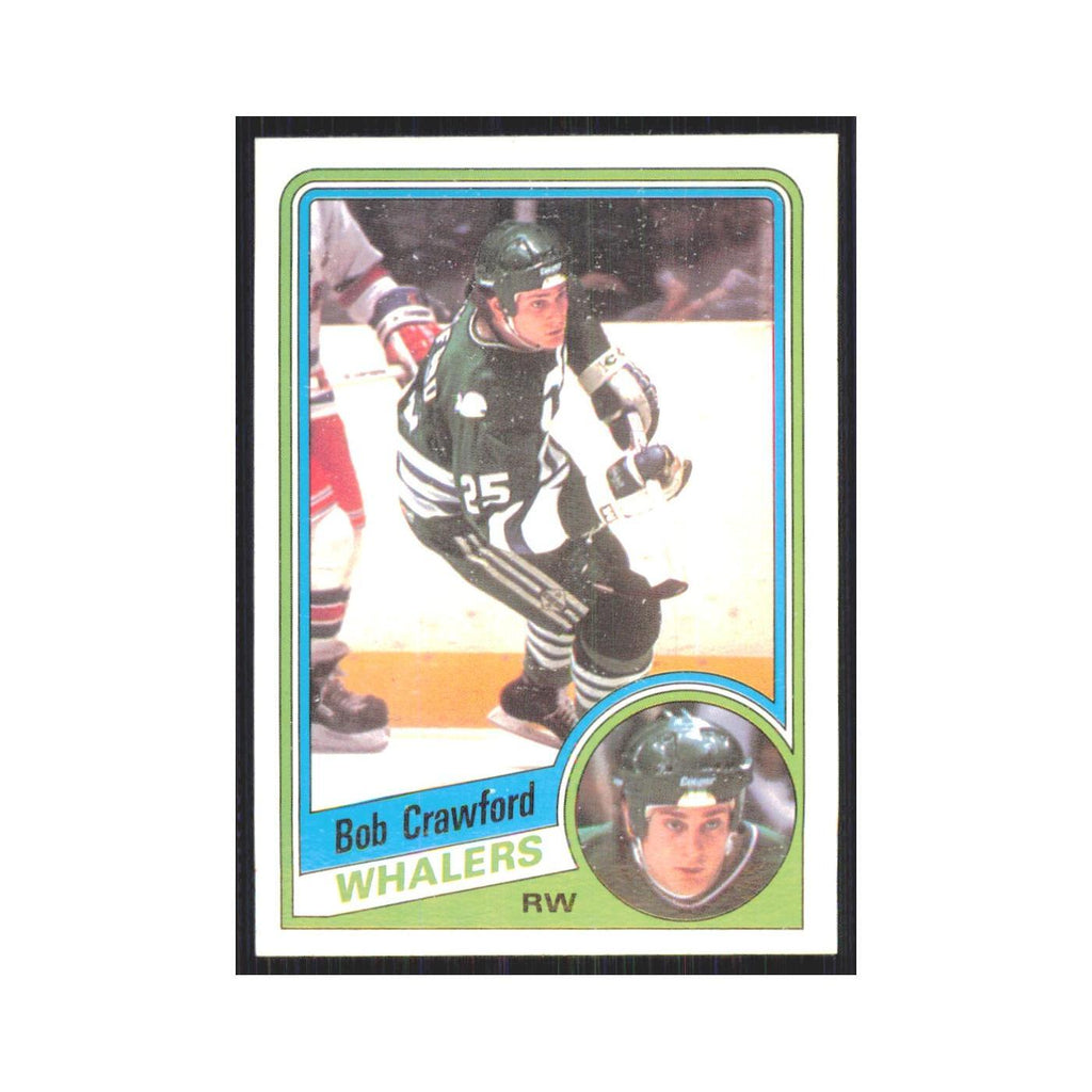 1984 Topps Bob Crawford Hartford Whalers #53