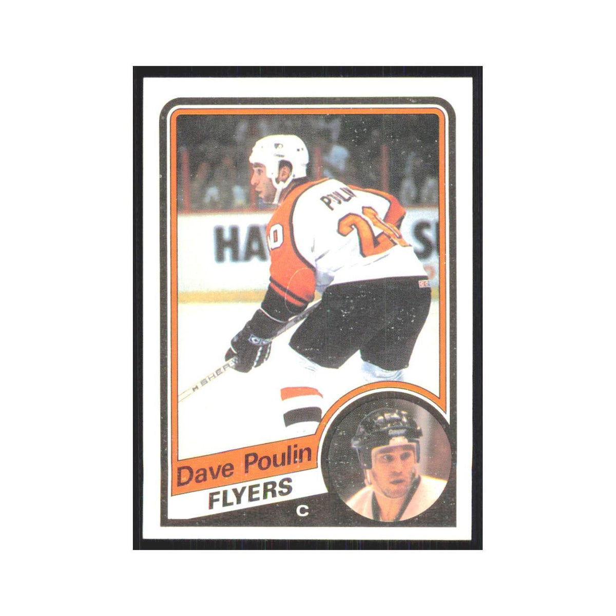 1984 Topps Dave Poulin Philadelphia Flyers #120