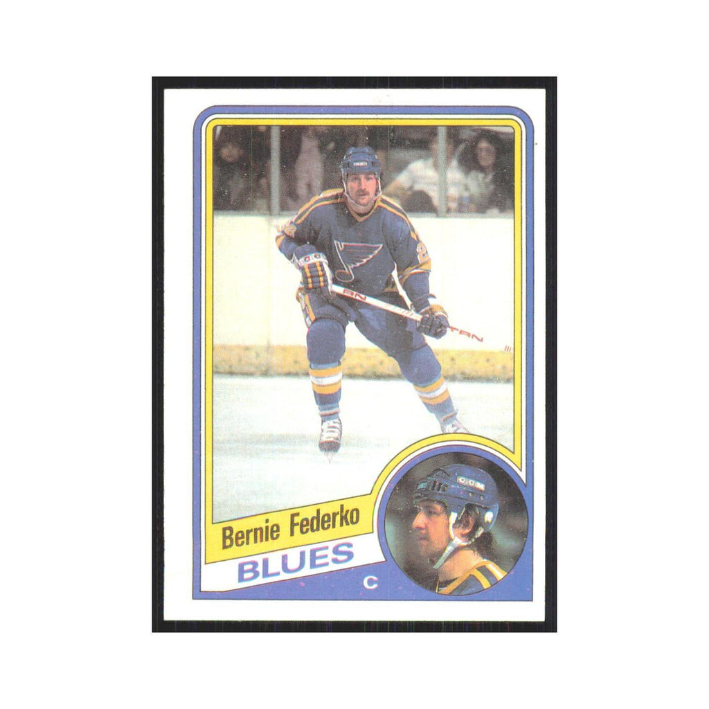 1984 Topps Bernie Federko St. Louis Blues #131