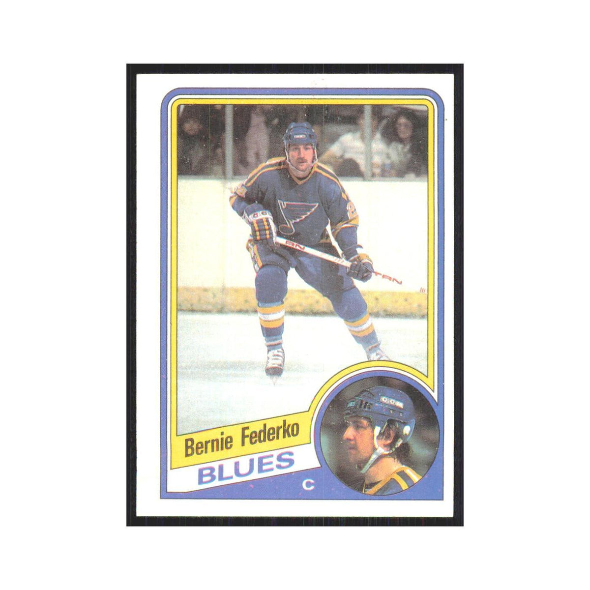 1984 Topps Bernie Federko St. Louis Blues #131