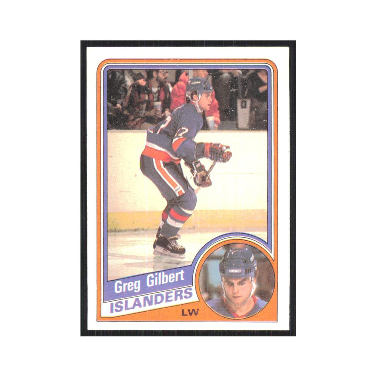 1984 Topps Greg Gilbert New York Islanders #93