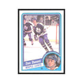 1984 Topps Dan Daoust Toronto Maple Leafs #137