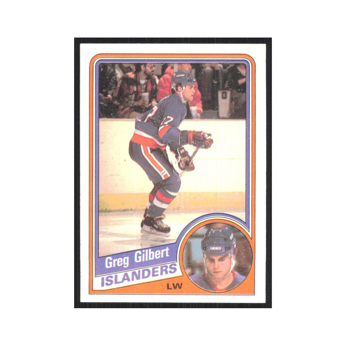 1984 Topps Greg Gilbert New York Islanders #93