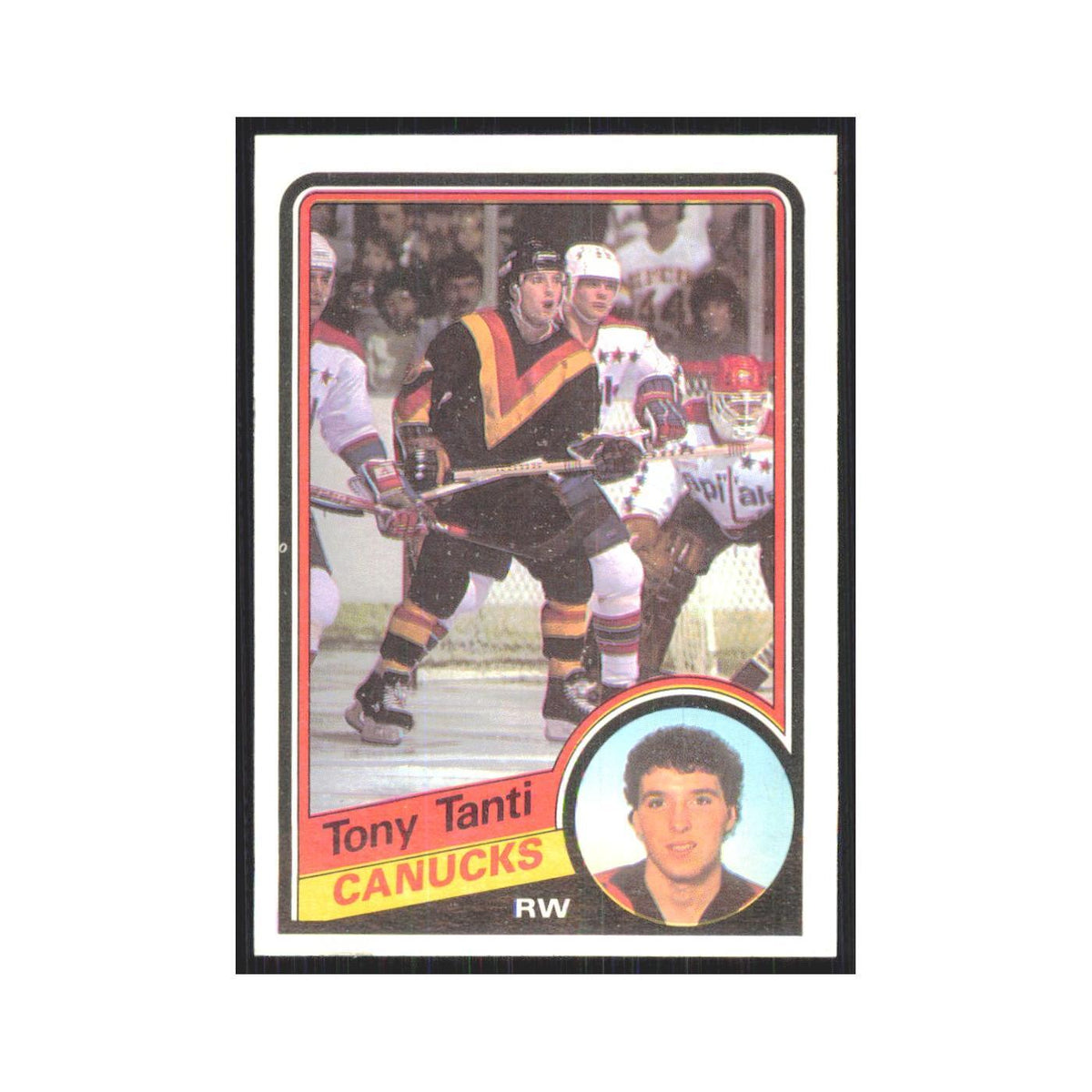 1984 Topps Tony Tanti Vancouver Canucks #141
