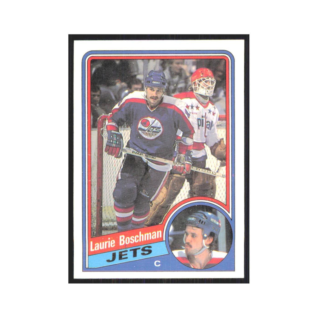1984 Topps Laurie Boschman Winnipeg Jets #151