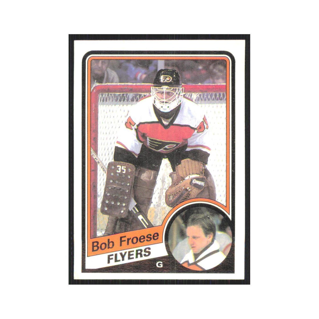 1984 Topps Bob Froese Philadelphia Flyers #117