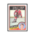 1984 Topps Steve Larmer Chicago Blackhawks #30