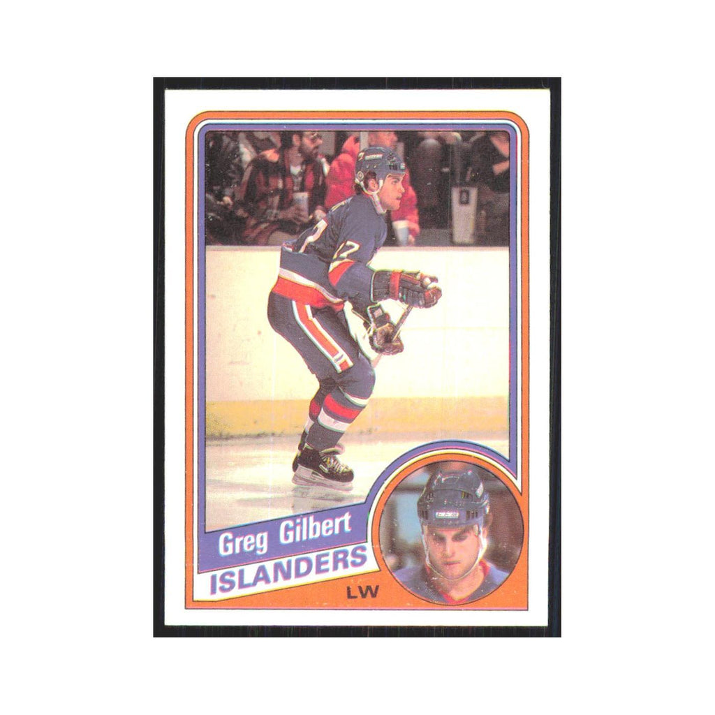 1984 Topps Greg Gilbert New York Islanders #93