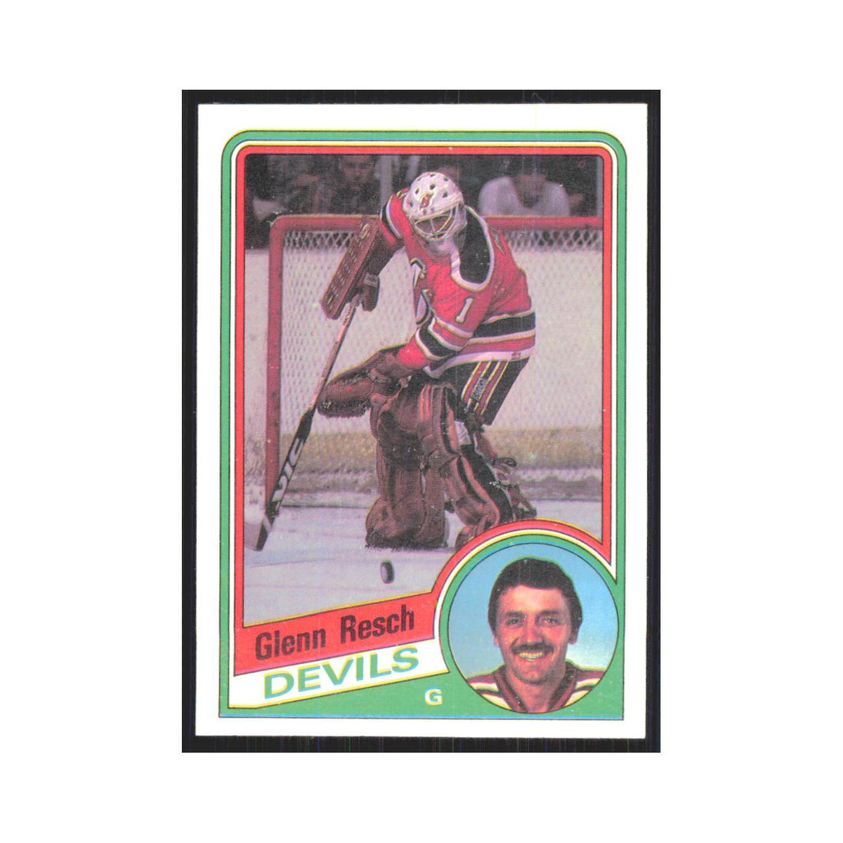 1984 Topps Glenn Resch New Jersey Devils #89