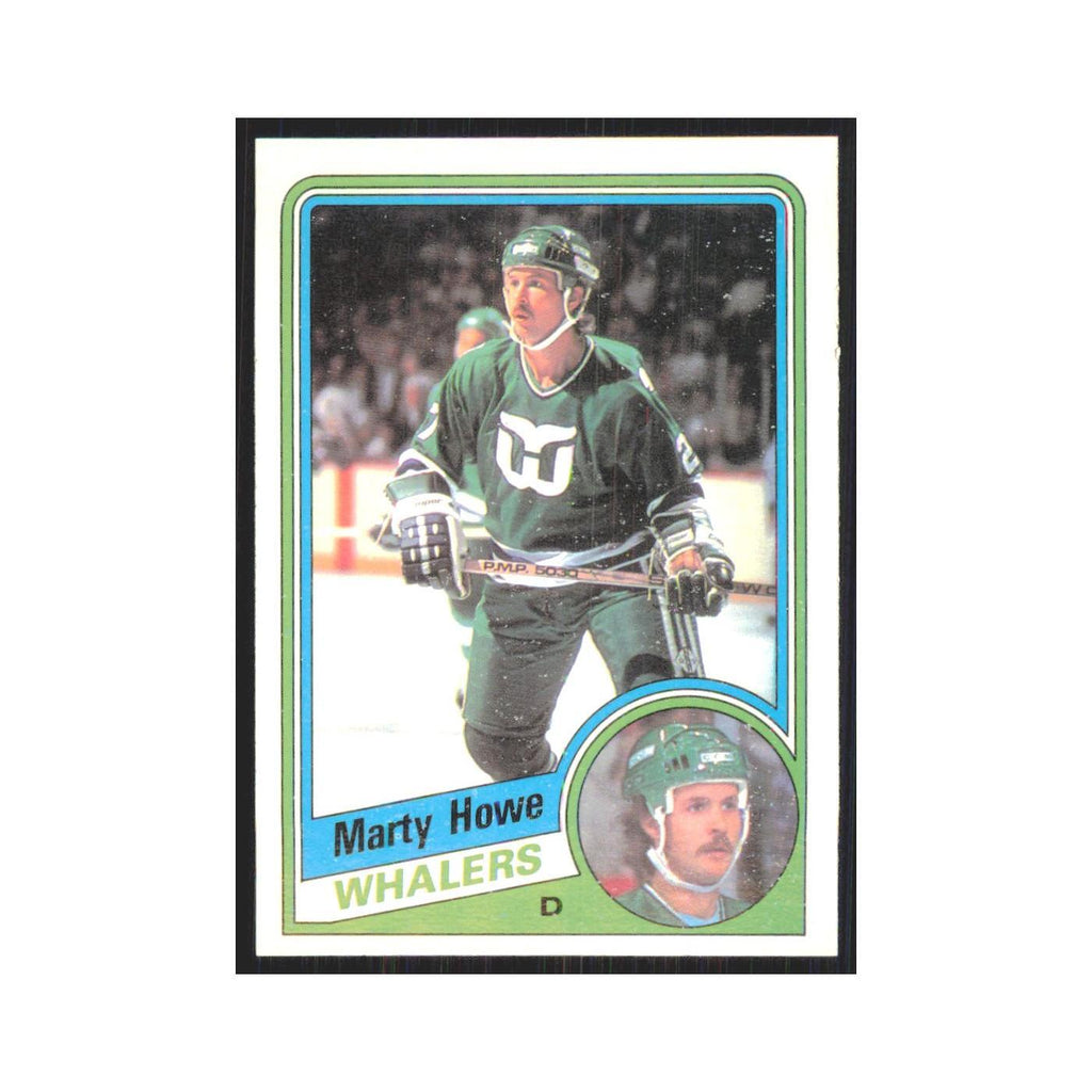 1984 Topps Marty Howe Hartford Whalers #55