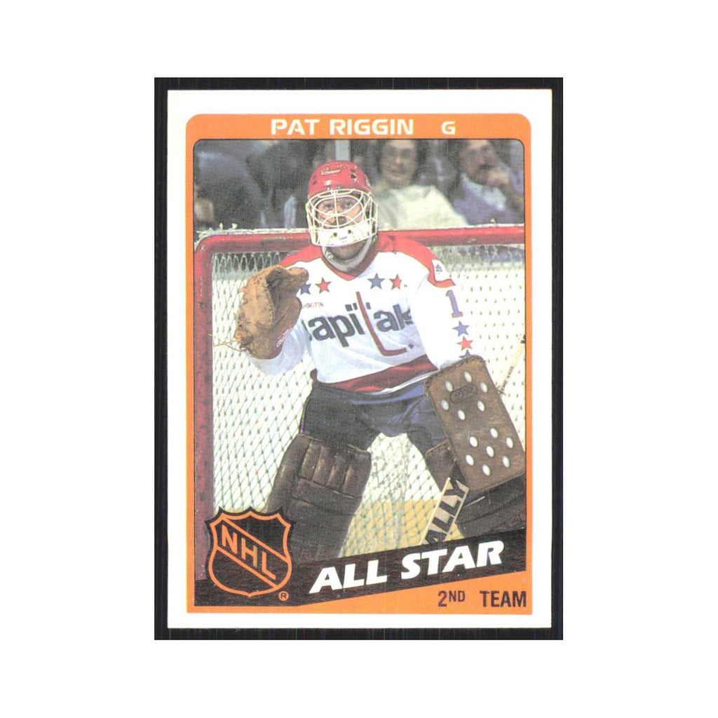 1984 Topps Pat Riggin Washington Capitals #164