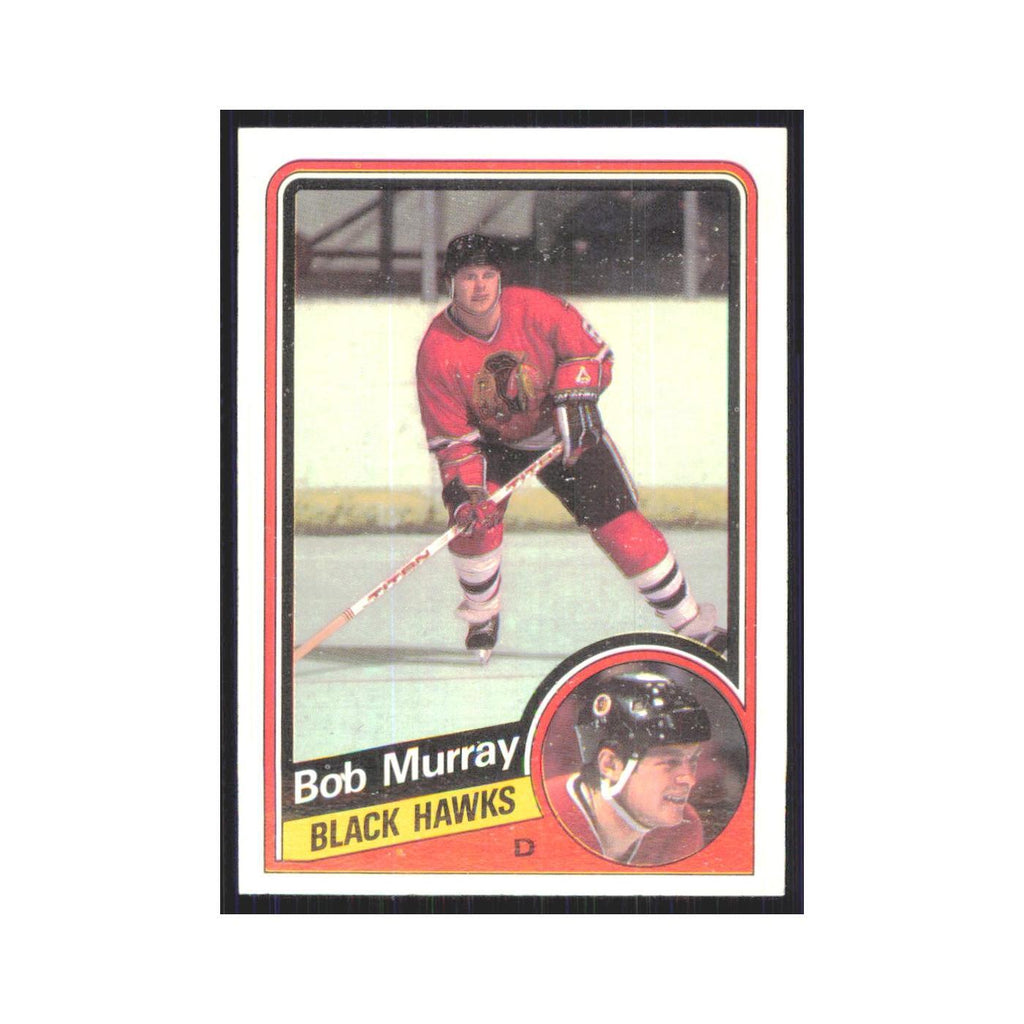 1984 Topps Bob Murray Chicago Blackhawks #32
