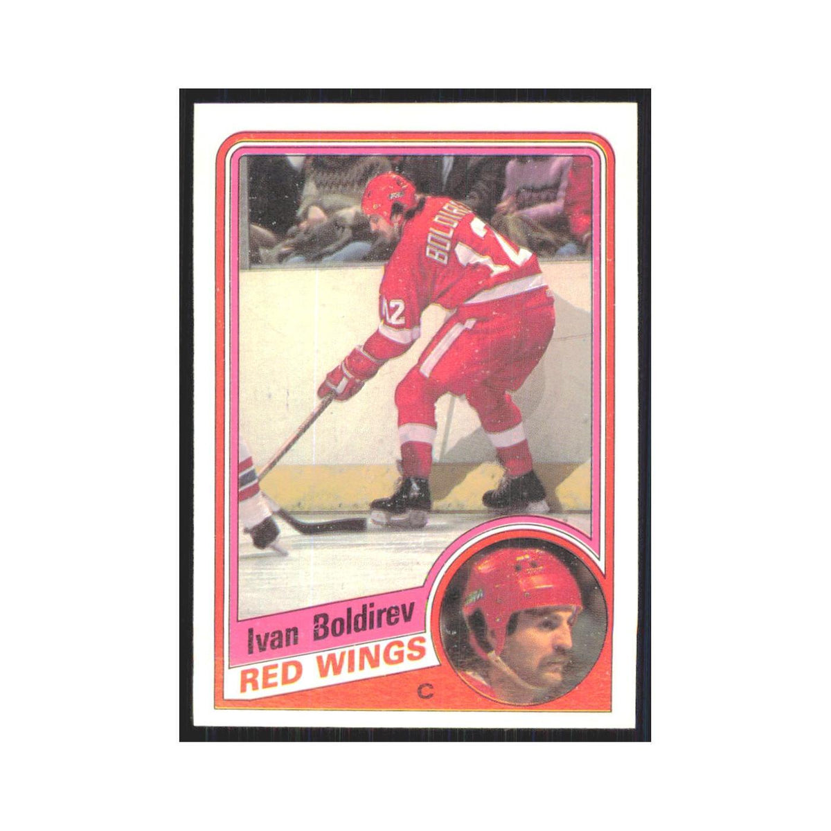 1984 Topps Ivan Boldirev Detroit Red Wings #38