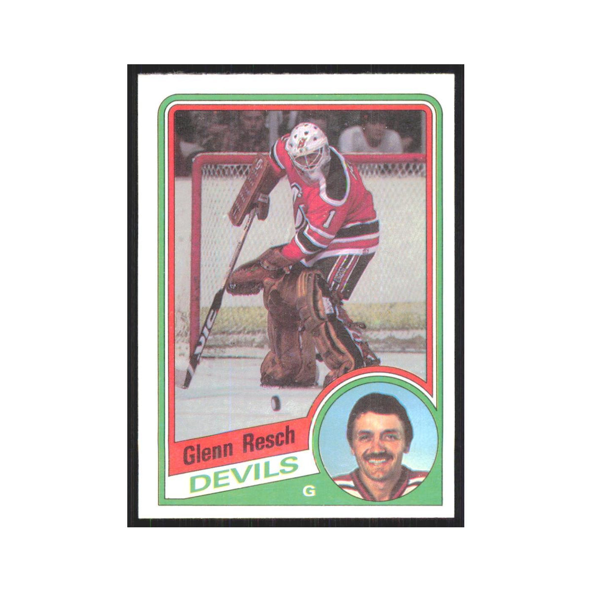 1984 Topps Glenn Resch New Jersey Devils #89