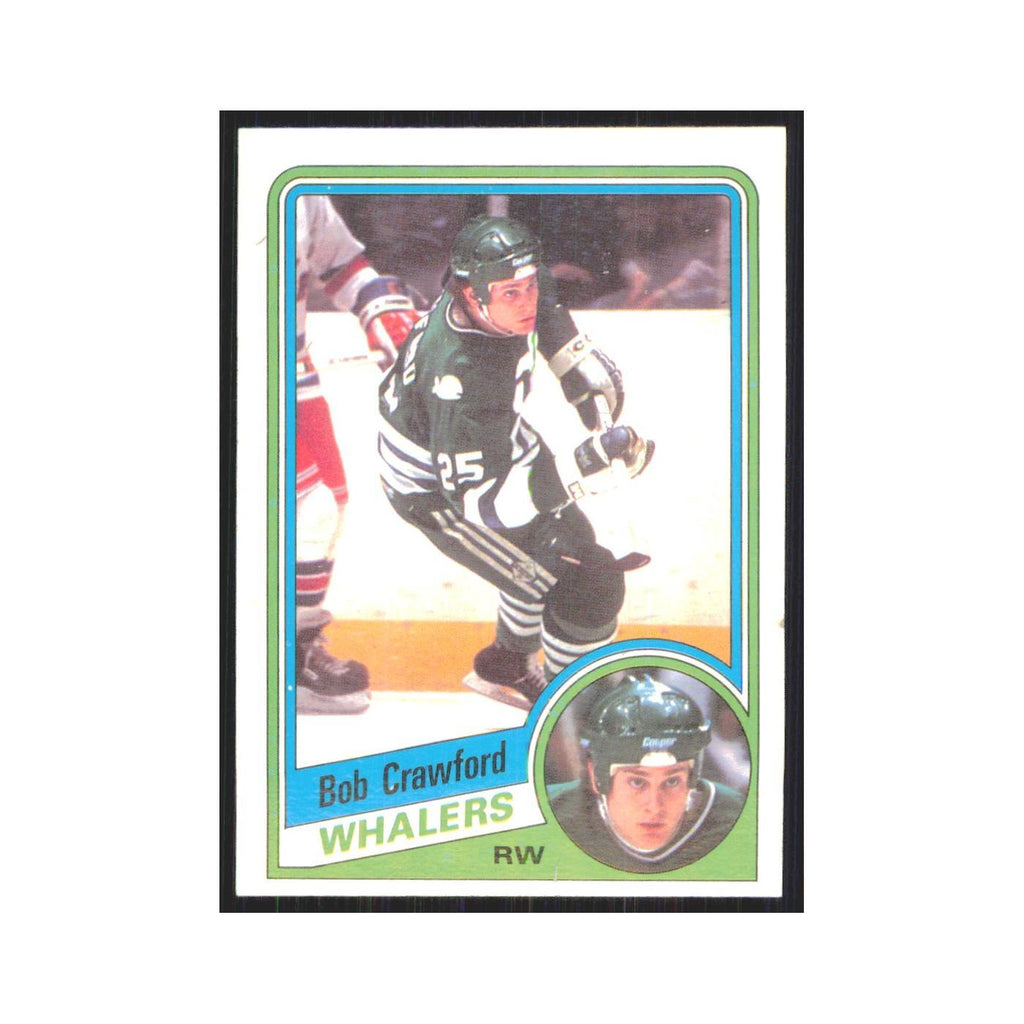 1984 Topps Bob Crawford Hartford Whalers #53