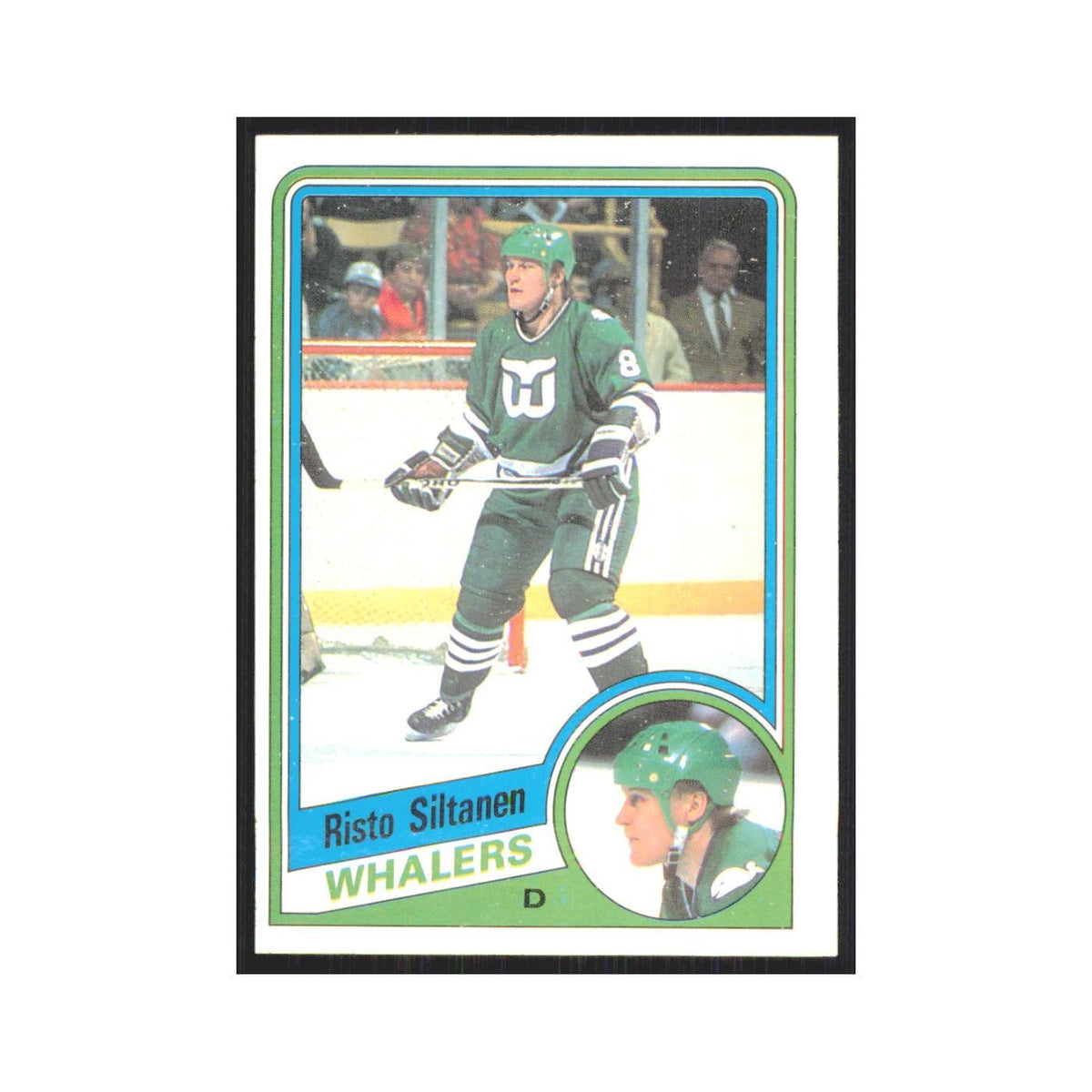 1984 Topps Risto Siltanen Hartford Whalers #61