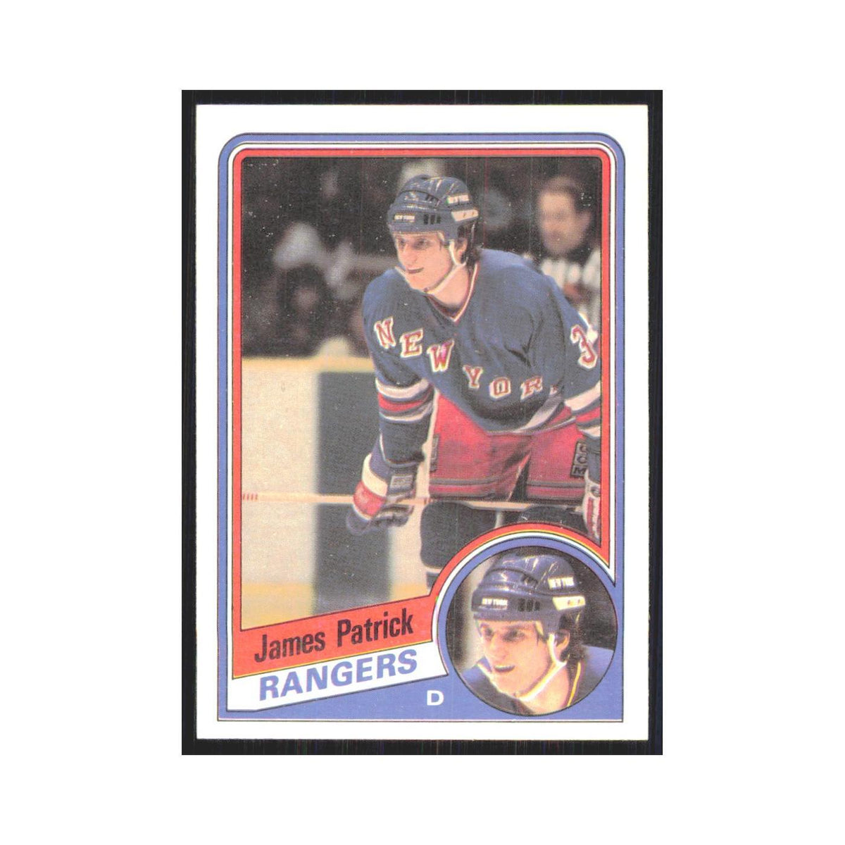 1984 Topps James Patrick New York Rangers #112