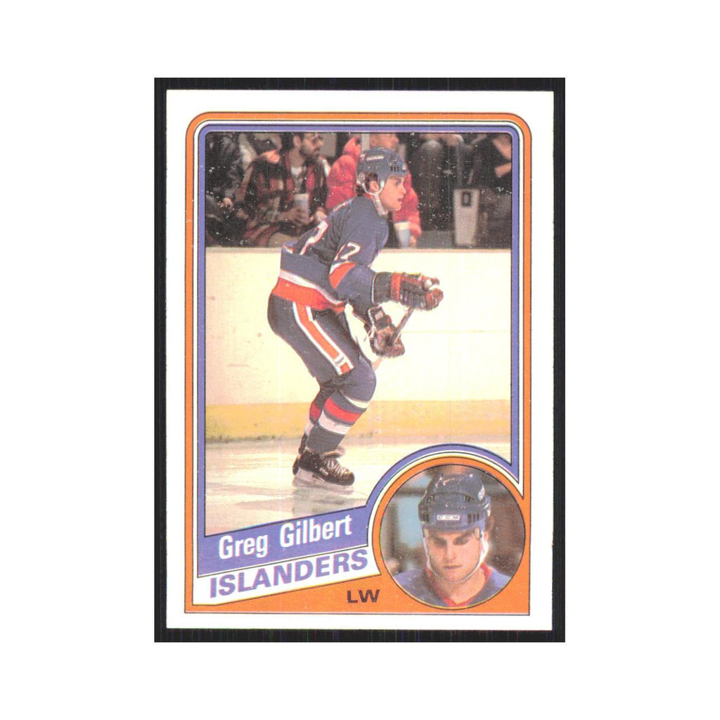 1984 Topps Greg Gilbert New York Islanders #93