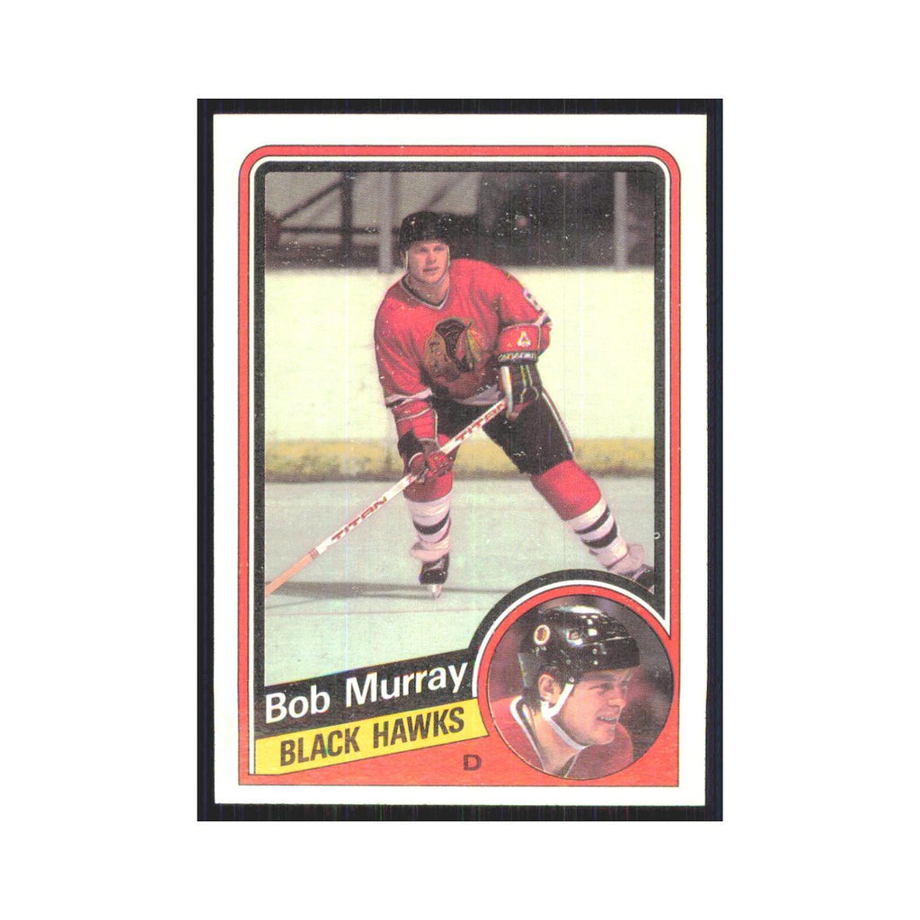 1984 Topps Bob Murray Chicago Blackhawks #32