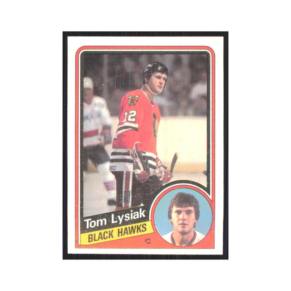 1984 Topps Tom Lysiak Chicago Blackhawks #31