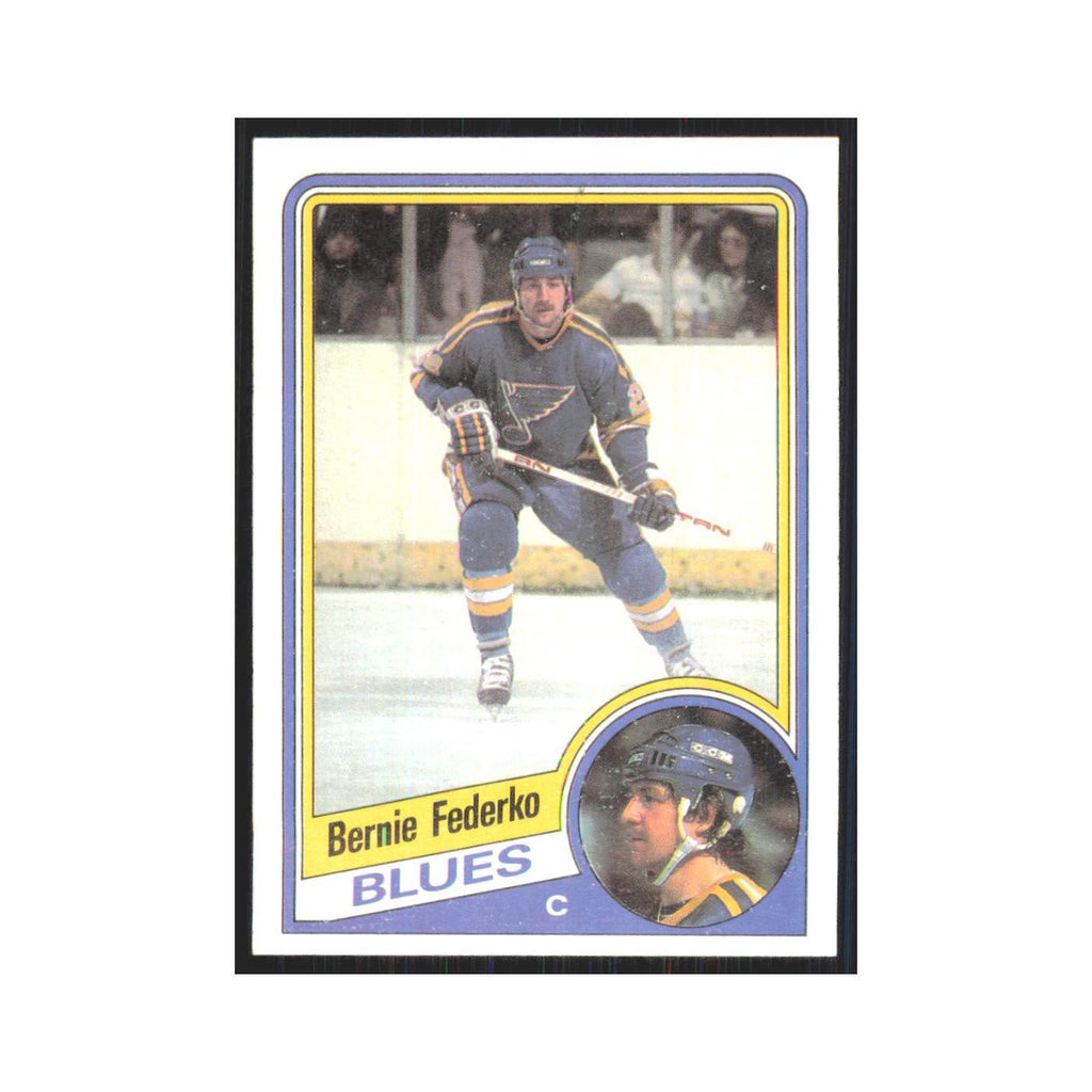 1984 Topps Bernie Federko St. Louis Blues #131