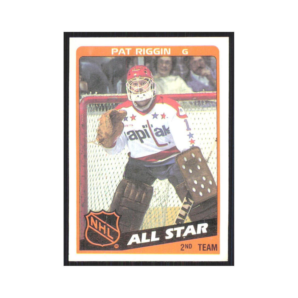 1984 Topps Pat Riggin Washington Capitals #164