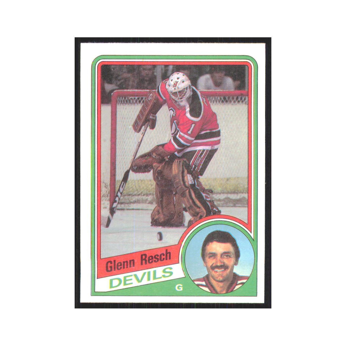 1984 Topps Glenn Resch New Jersey Devils #89