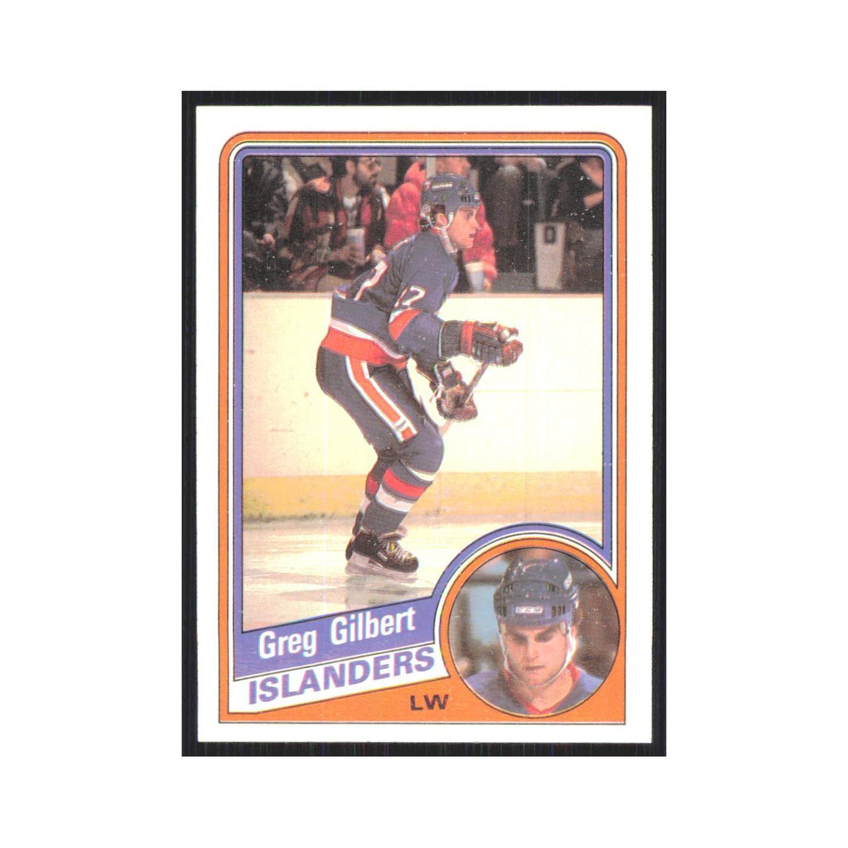 1984 Topps Greg Gilbert New York Islanders #93