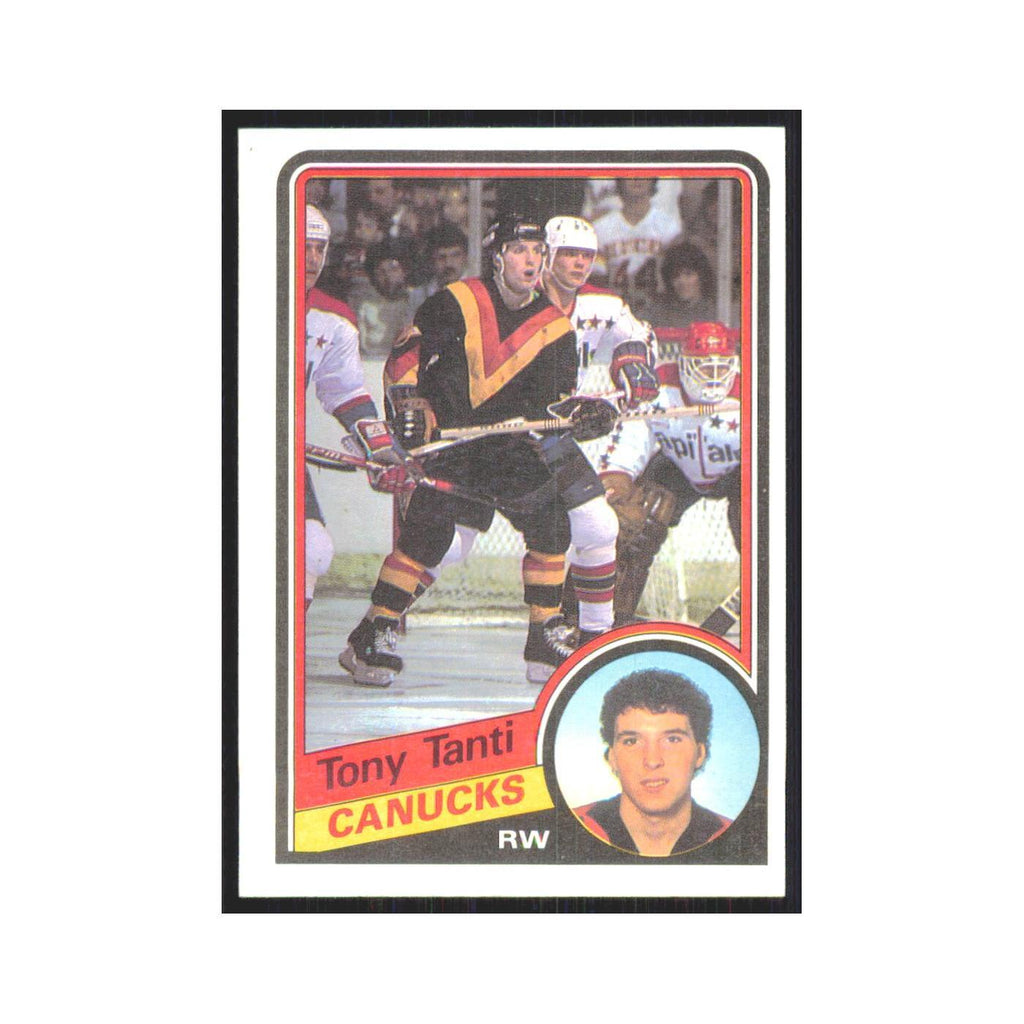 1984 Topps Tony Tanti Vancouver Canucks #141