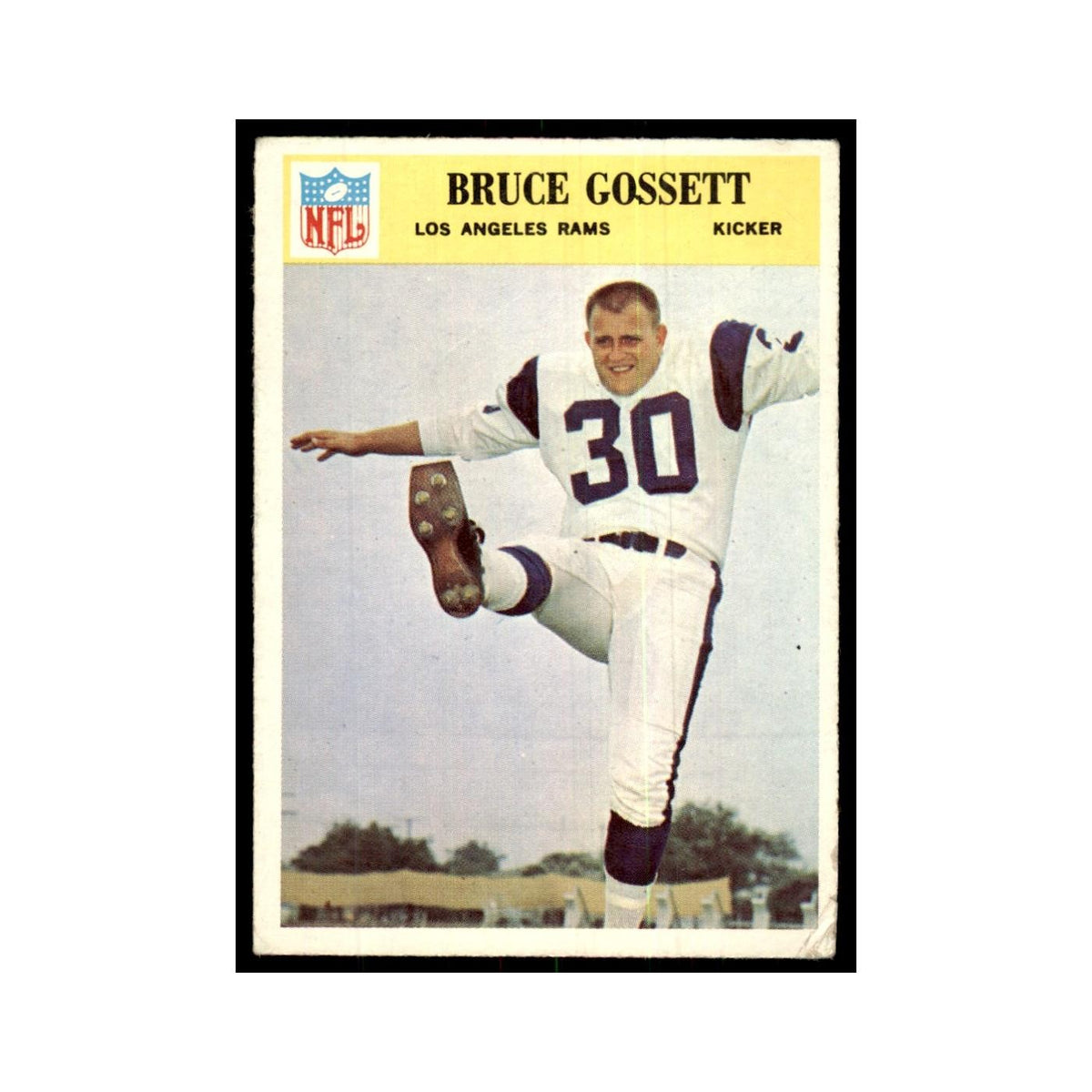 1966 Philadelphia Bruce Gossett Football Cards #95