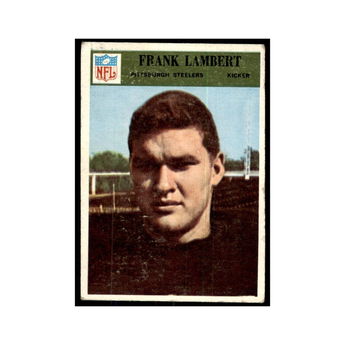 1966 Philadelphia Frank Lambert Football Cards #151