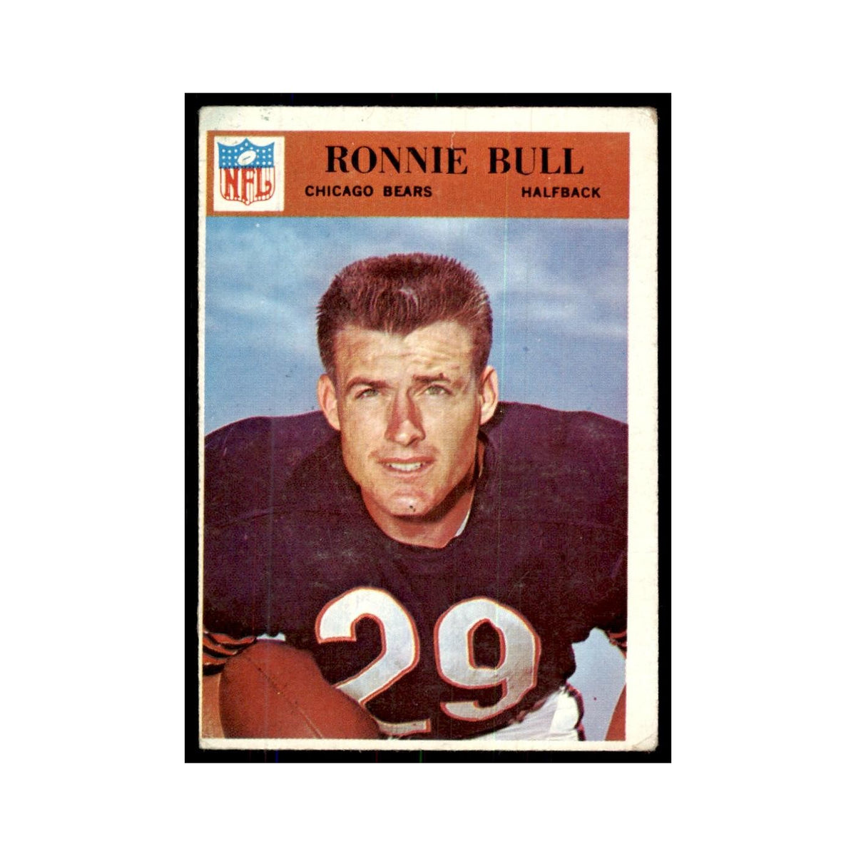 1966 Philadelphia Ron Bull Football Cards #30