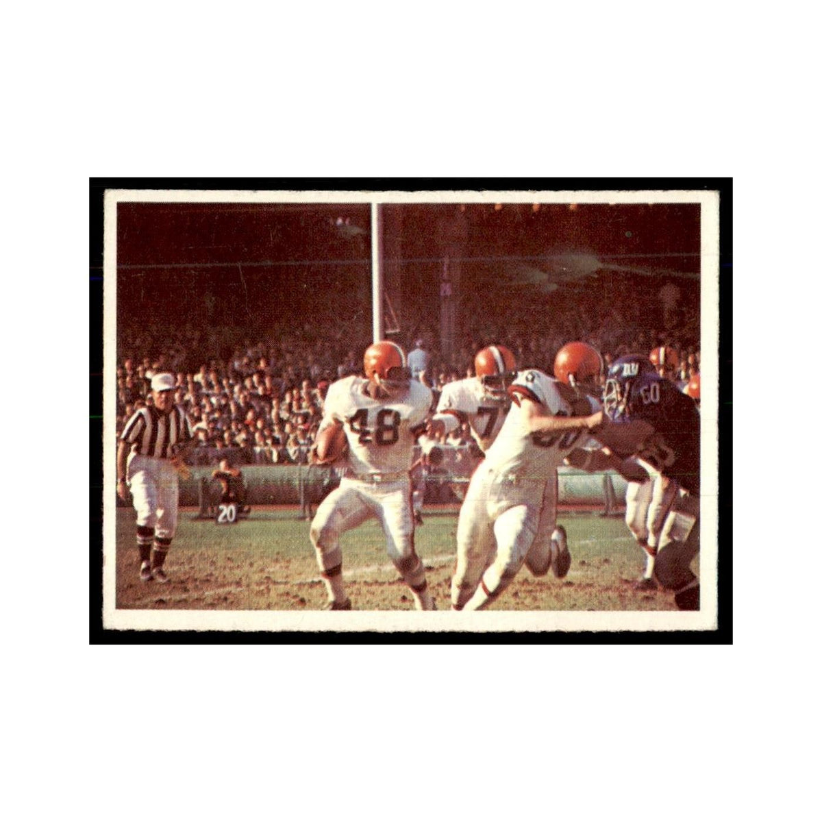 1966 Philadelphia Browns/Giants Football Cards #52