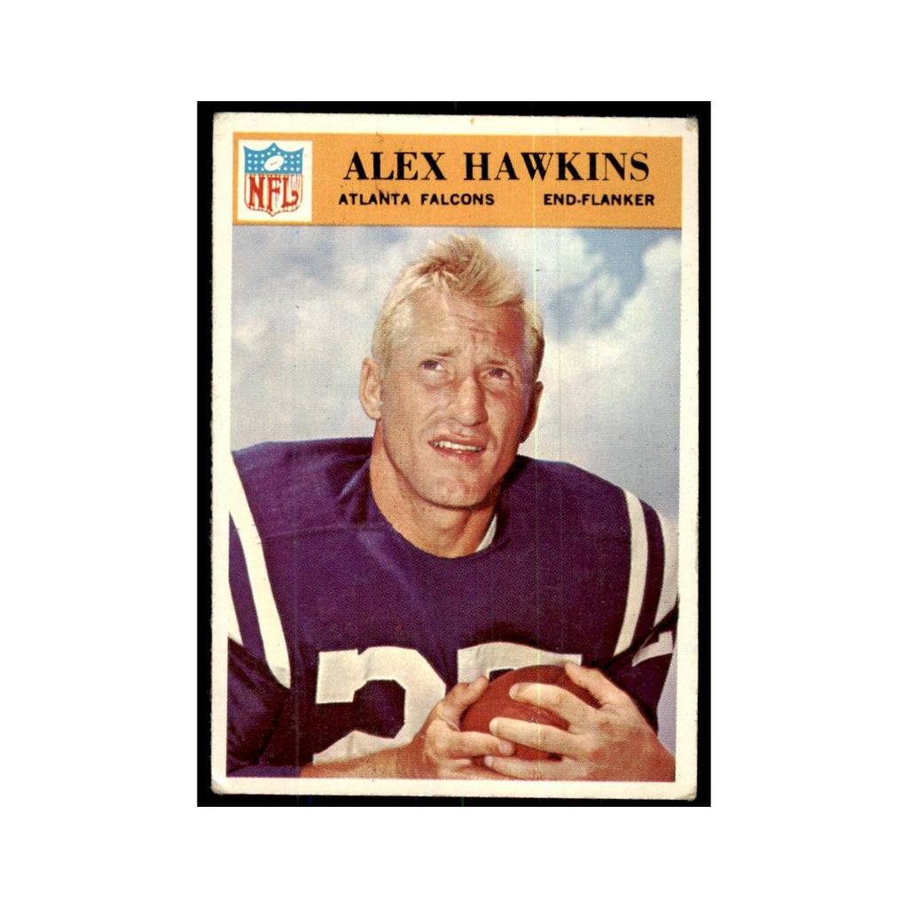 1966 Philadelphia Alex Hawkins Football Cards #6