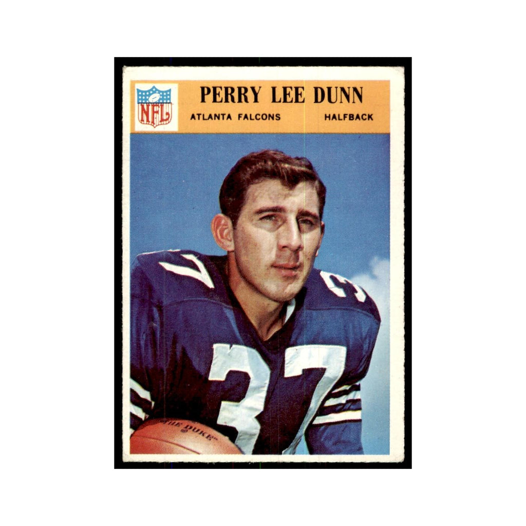 1966 Philadelphia Perry Lee Dunn Football Cards #4