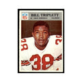 1966 Philadelphia Bill Triplett Football Cards #167