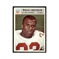 1966 Philadelphia Willis Crenshaw Football Cards #160