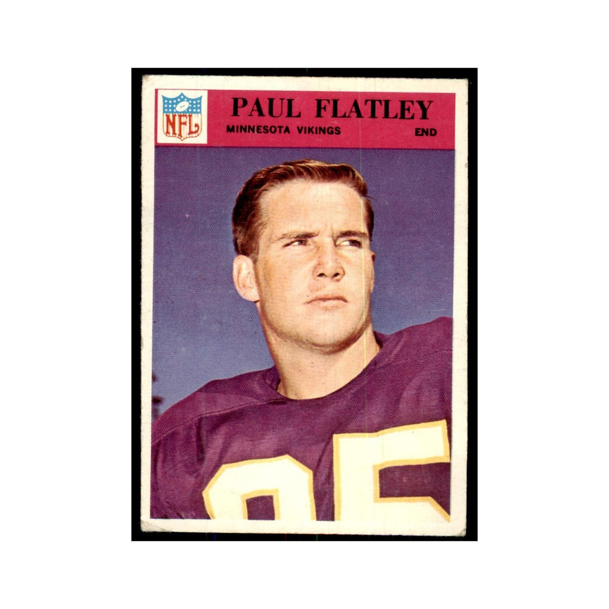 1966 Philadelphia Paul Flatley Football Cards #109