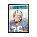 1966 Philadelphia Roger Brown Football Cards #67