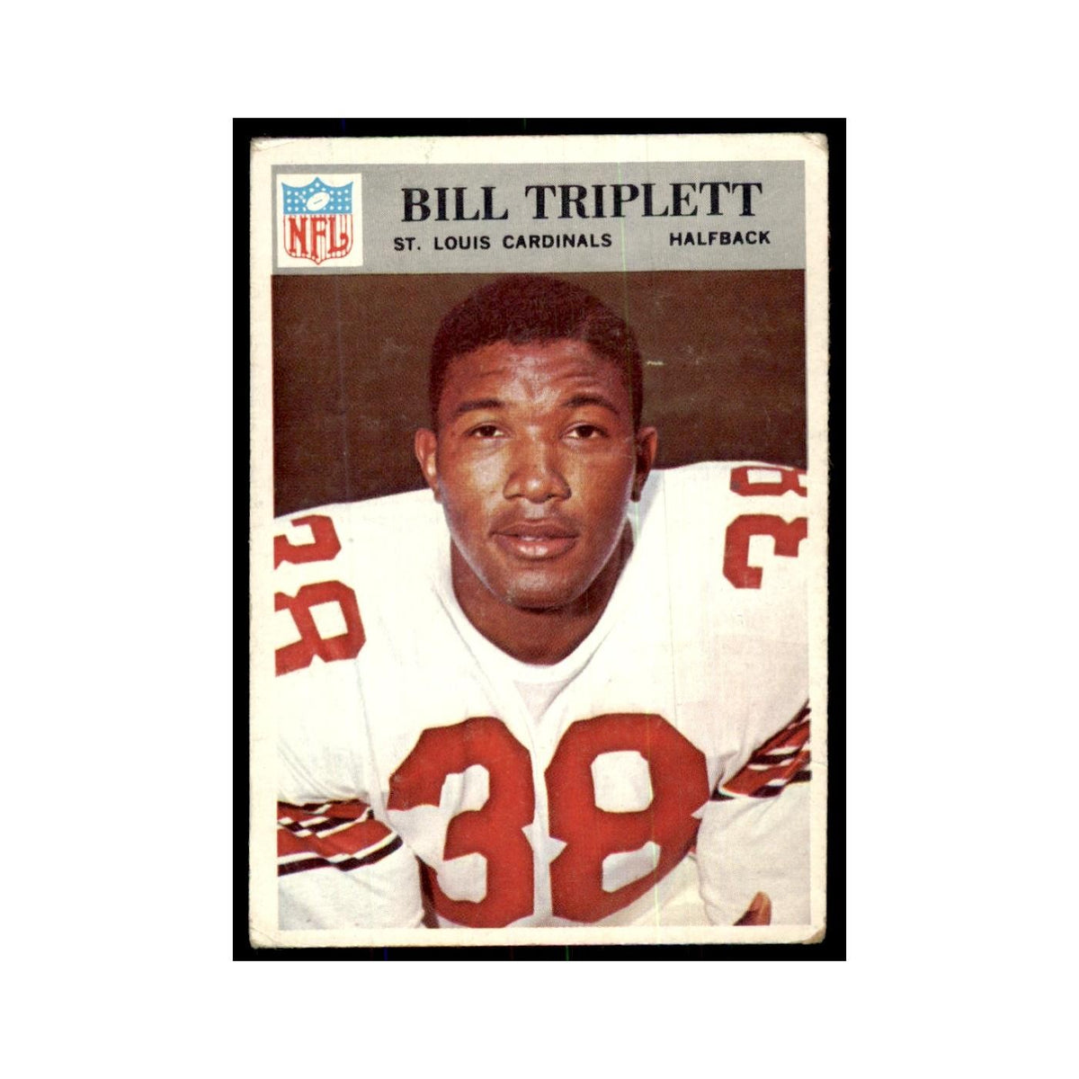 1966 Philadelphia Bill Triplett Football Cards #167