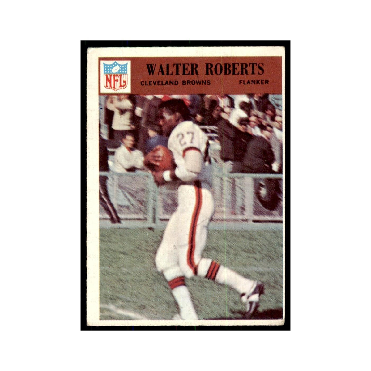 1966 Philadelphia Walter Roberts Football Cards #48