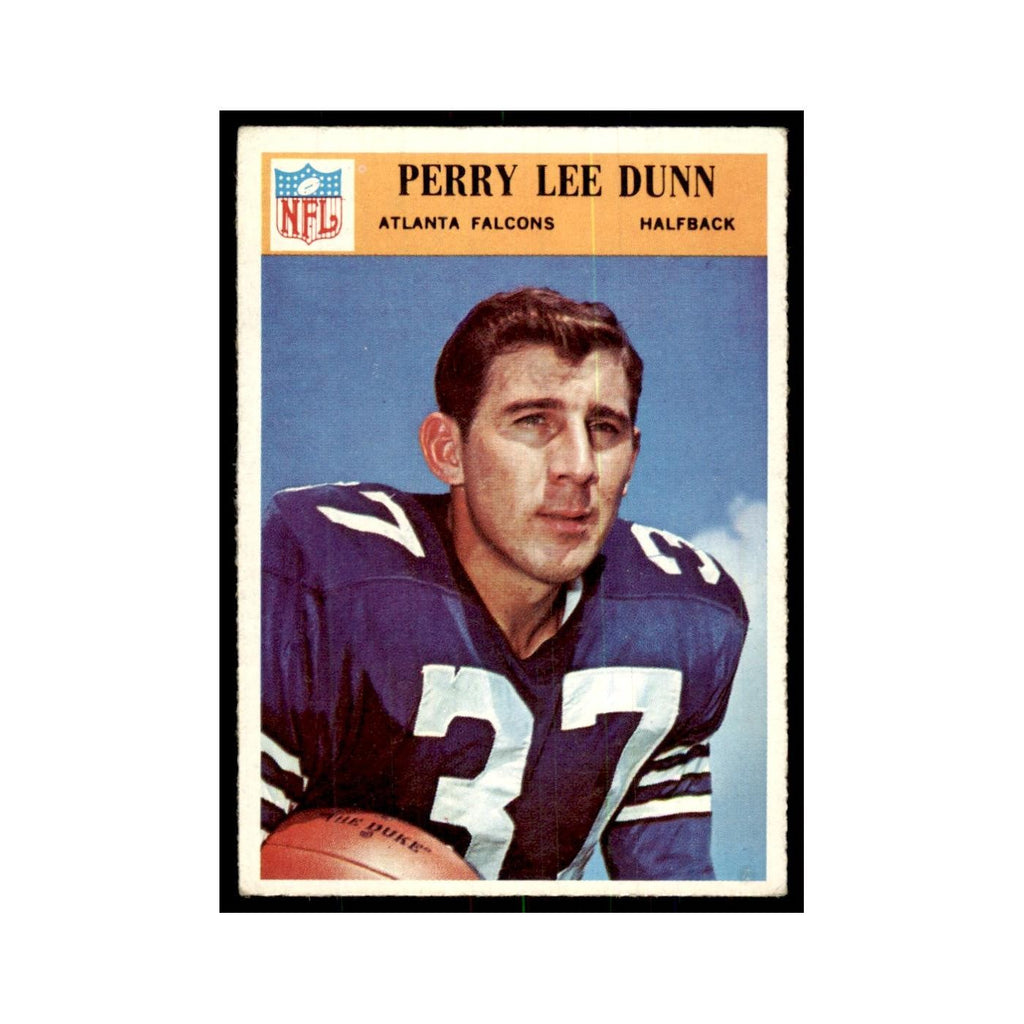 1966 Philadelphia Perry Lee Dunn Football Cards #4