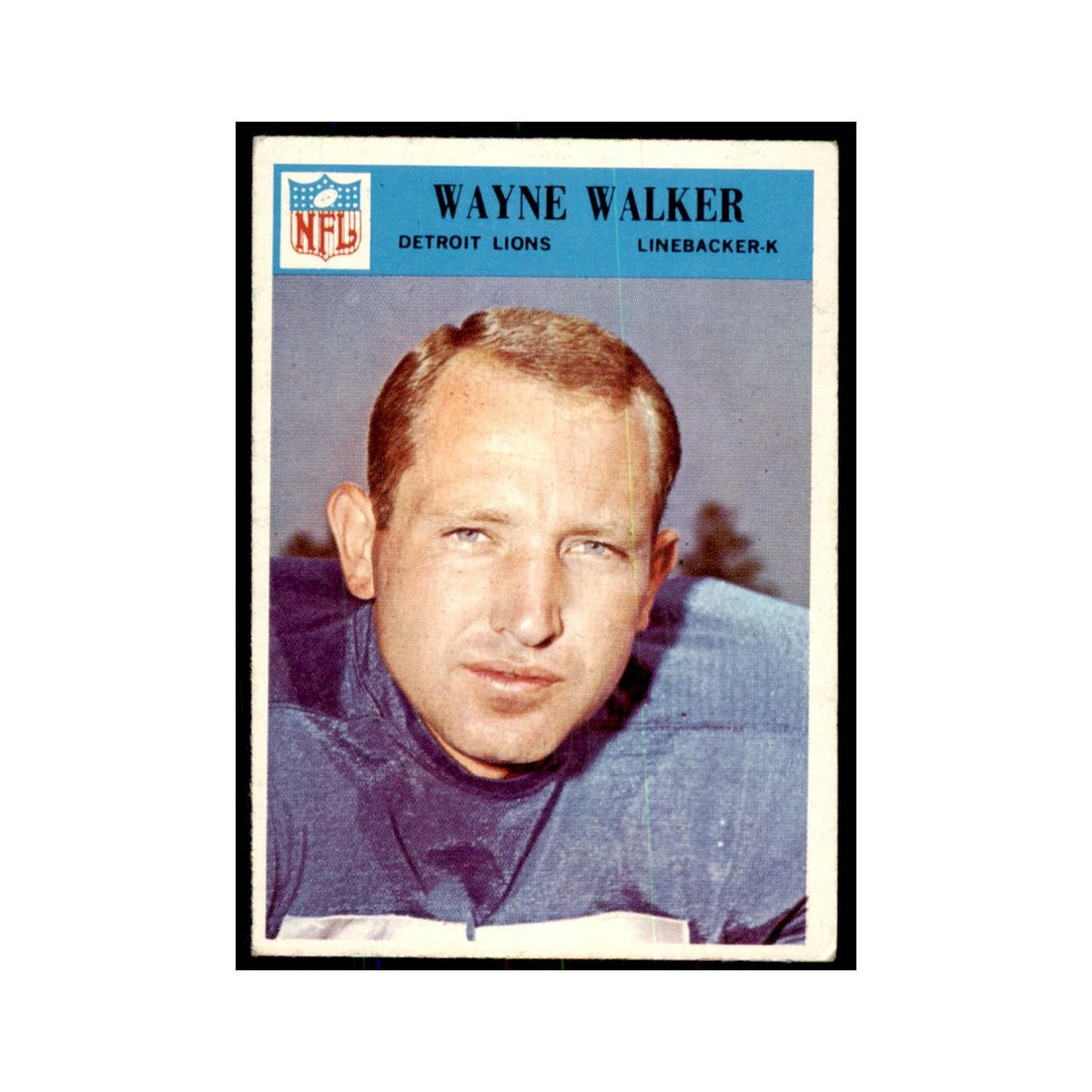 1966 Philadelphia wayne Walker Football Cards #76