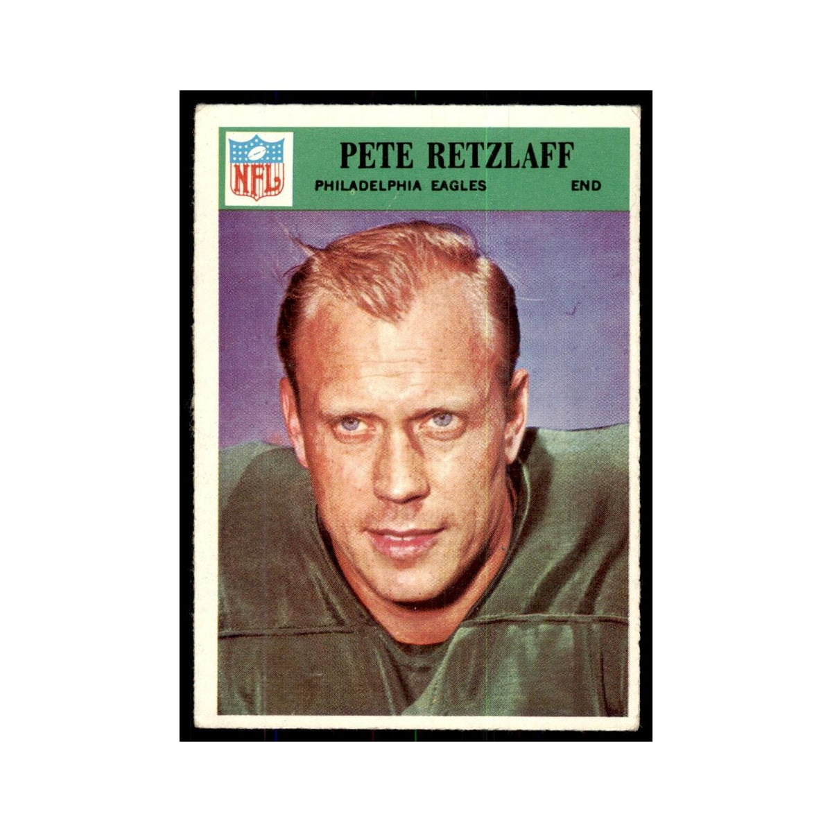 1966 Philadelphia Pete Retzlaff Football Cards #140