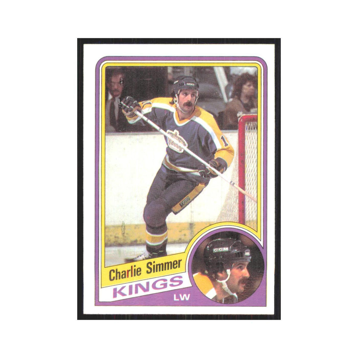 1984 Topps Charlie Simmer Los Angeles Kings #69