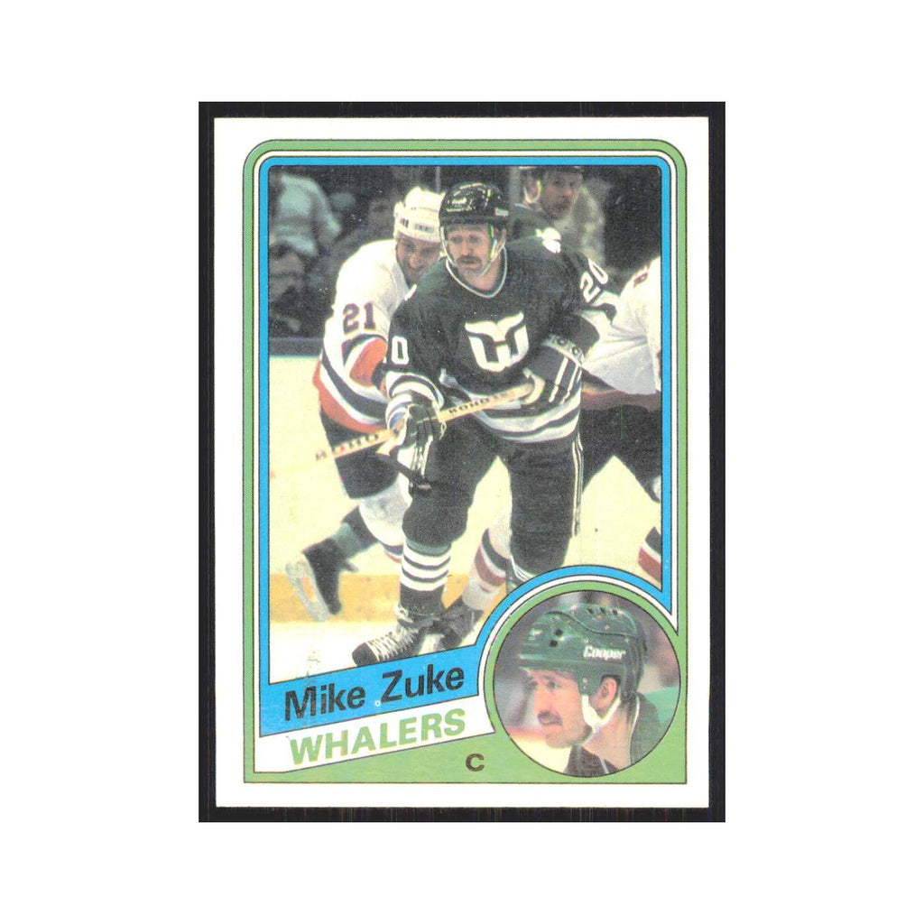 1984 Topps Mike Zuke Hartford Whalers #63