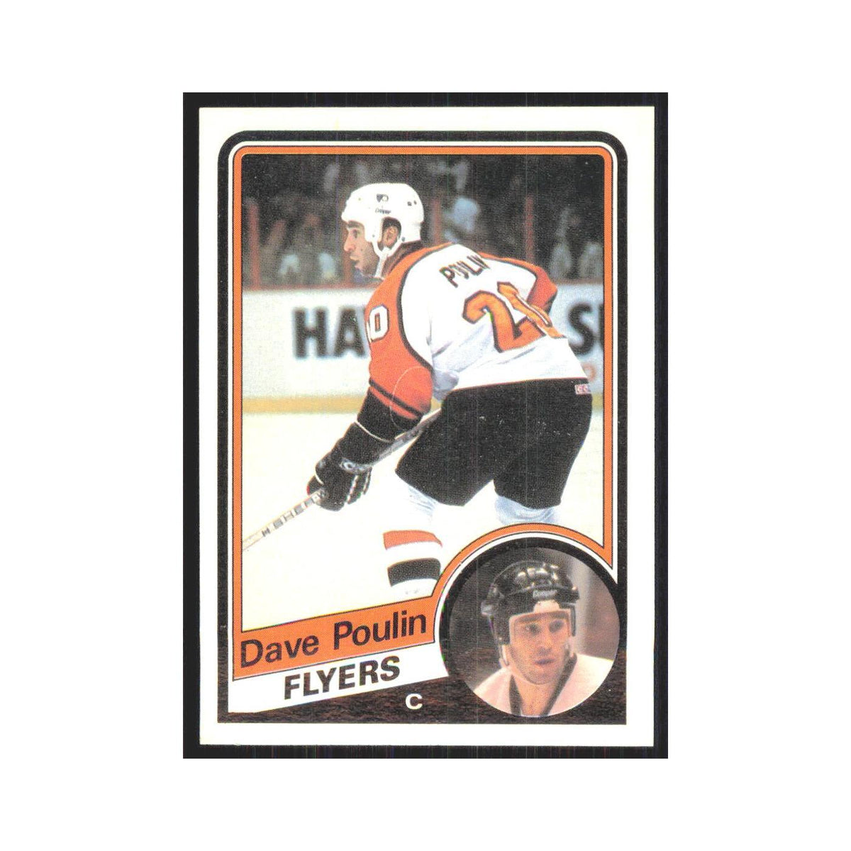 1984 Topps Dave Poulin Philadelphia Flyers #120