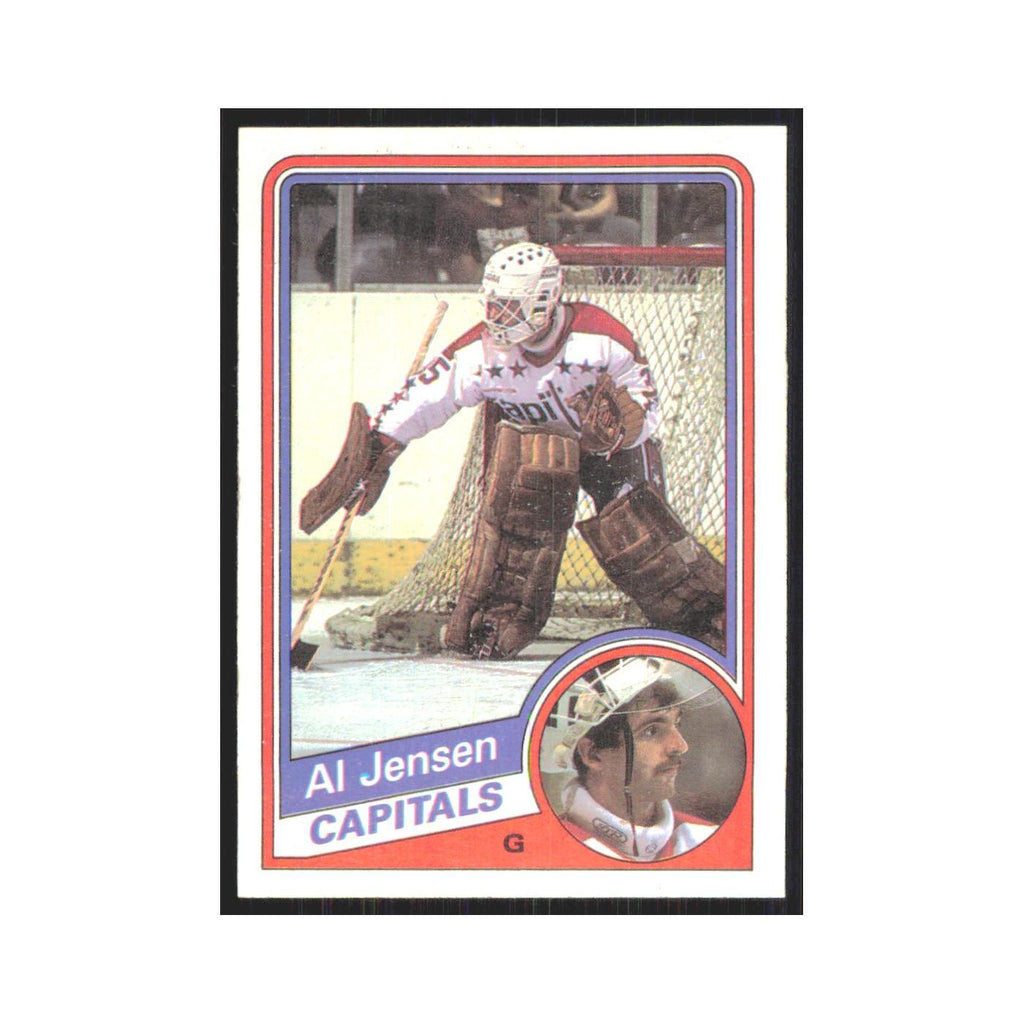 1984 Topps Al Jensen Washington Capitals #146