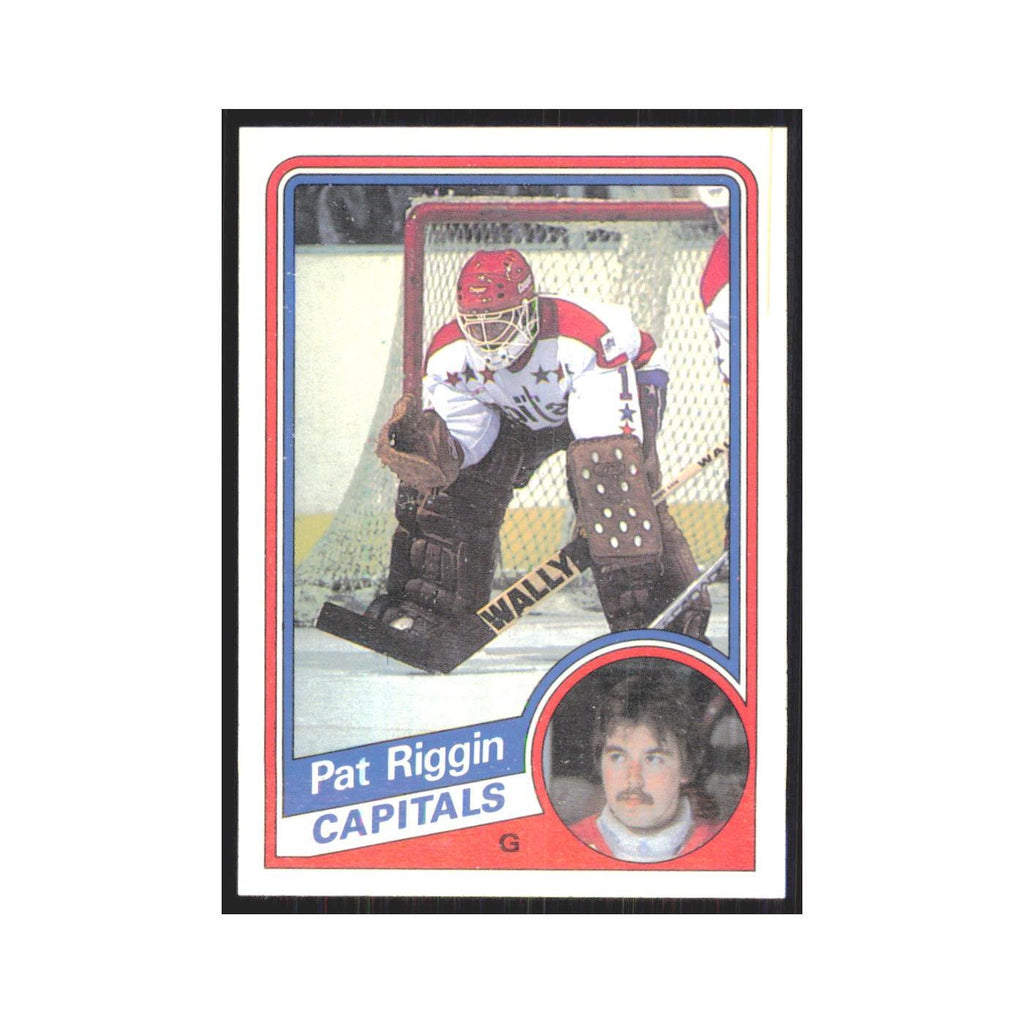 1984 Topps Pat Riggin Washington Capitals #148